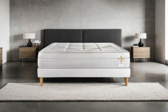 Matelas 140x200 cm Ressorts ensachés et Mémoire de forme - Vingt-Huit